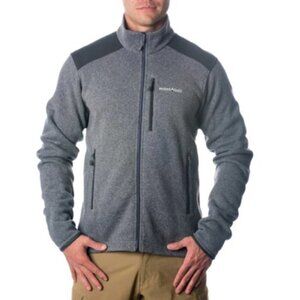 Montbell Climaplus Knit Jacket in Gray. Size L